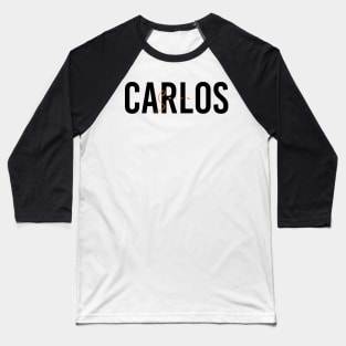 Carlos Sainz Design Baseball T-Shirt